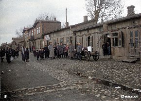 Zabudowa ulicy Juliusza Słowackiego przy skrzyżowaniu z ulicą Strażacką